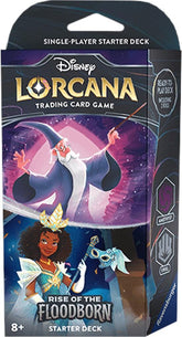 Lorcana, Rise of the Floodborn, Starter Deck Rise of the Floodborn - Starter Deck (Amethyst & Steel) - Trading Card World